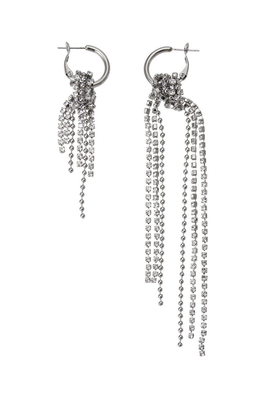 【プランク プロジェクト/PRANK PROJECT】のアシメチェーンピアス 人気、トレンドファッション・服の通販 founy(ファニー) 　ファッション　Fashion　レディースファッション　Fashion for Women　ジュエリー　Jewelry　ファッションリング　Fashion Rings　イヤリング・フープ・ドロップタイプ　Hoop, Drop & Clip Earrings　アシンメトリー　Asymmetrical Style　イヤリング　Earrings　チェーン　Chain, Chain Strap　ロング　Long, Long-Length　ワンポイント　One Point, Statement Accent　再入荷　Restock / Back in Stock　 other-1|ID: prp329100004937293 ipo3291000000037048471