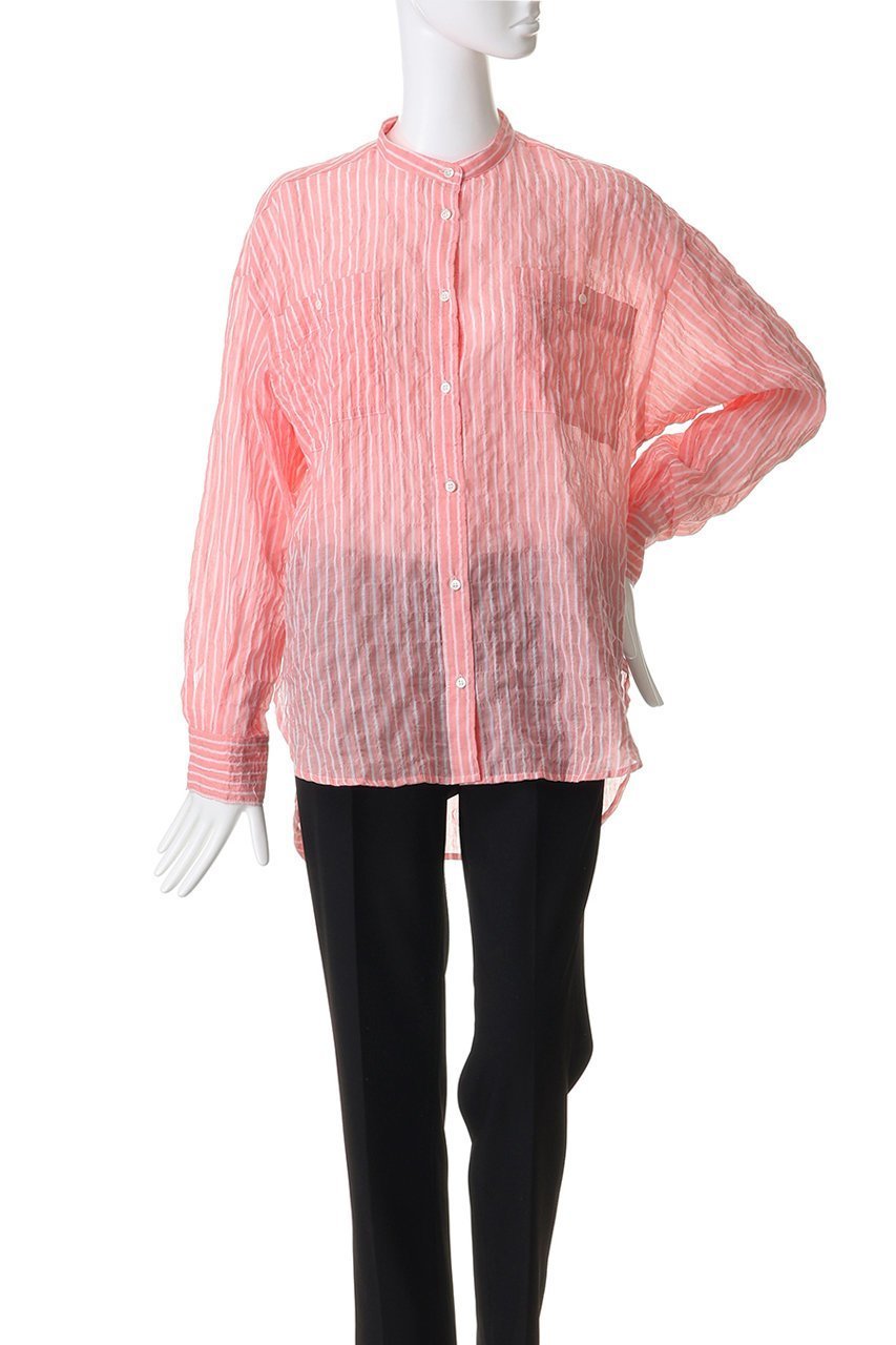 【スリー ドッツ/three dots】のShirring swell シャツ 人気、トレンドファッション・服の通販 founy(ファニー) 　ファッション　Fashion　レディースファッション　Fashion for Women　トップス・カットソー　Cut & Sew Tops　シャツ・ブラウス・オフィスカジュアル　Elegant Blouses & Button-Ups　ロングTシャツ・Tシャツ　Longline T-Shirts & Tees　カットソー・ベーシックTシャツ　Cut-and-Sewn Tops / Stretch Tees & Basics　おすすめ　Recommended / Our Picks　シャーリング　Shirring, Ruched　シンプル　Simple, Minimal　スリーブ　Sleeve, Long Sleeve / Short Sleeve　モダン　Modern, Contemporary　ロング　Long, Long-Length　新作・新入荷　New Arrivals / New In　無地　Plain, Solid Color　other-2|ID: prp329100004937303 ipo3291000000037048542