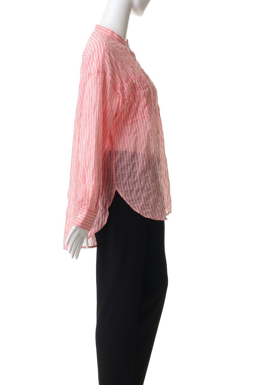 【スリー ドッツ/three dots】のShirring swell シャツ 人気、トレンドファッション・服の通販 founy(ファニー) 　ファッション　Fashion　レディースファッション　Fashion for Women　トップス・カットソー　Cut & Sew Tops　シャツ・ブラウス・オフィスカジュアル　Elegant Blouses & Button-Ups　ロングTシャツ・Tシャツ　Longline T-Shirts & Tees　カットソー・ベーシックTシャツ　Cut-and-Sewn Tops / Stretch Tees & Basics　おすすめ　Recommended / Our Picks　シャーリング　Shirring, Ruched　シンプル　Simple, Minimal　スリーブ　Sleeve, Long Sleeve / Short Sleeve　モダン　Modern, Contemporary　ロング　Long, Long-Length　新作・新入荷　New Arrivals / New In　無地　Plain, Solid Color　other-3|ID: prp329100004937303 ipo3291000000037048543