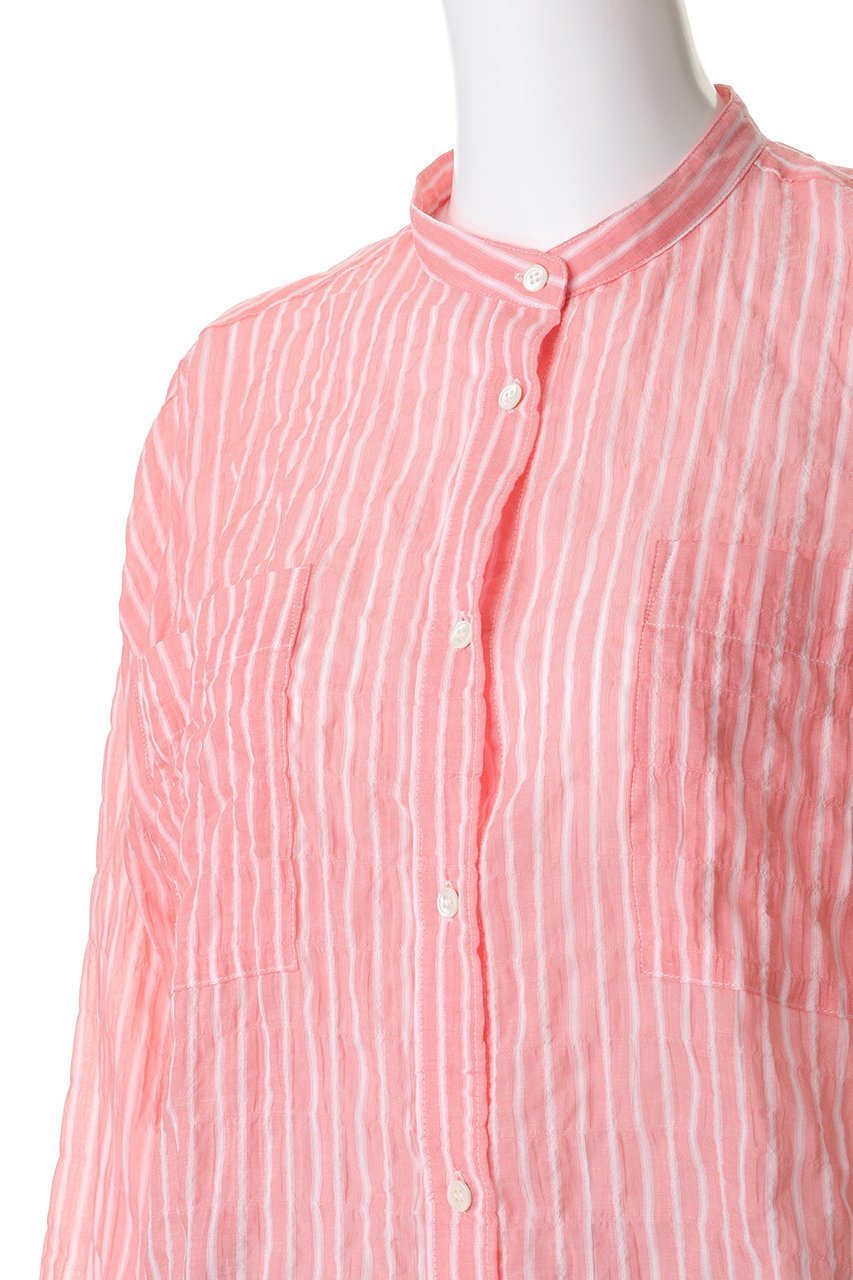 【スリー ドッツ/three dots】のShirring swell シャツ 人気、トレンドファッション・服の通販 founy(ファニー) 　ファッション　Fashion　レディースファッション　Fashion for Women　トップス・カットソー　Cut & Sew Tops　シャツ・ブラウス・オフィスカジュアル　Elegant Blouses & Button-Ups　ロングTシャツ・Tシャツ　Longline T-Shirts & Tees　カットソー・ベーシックTシャツ　Cut-and-Sewn Tops / Stretch Tees & Basics　おすすめ　Recommended / Our Picks　シャーリング　Shirring, Ruched　シンプル　Simple, Minimal　スリーブ　Sleeve, Long Sleeve / Short Sleeve　モダン　Modern, Contemporary　ロング　Long, Long-Length　新作・新入荷　New Arrivals / New In　無地　Plain, Solid Color　other-5|ID: prp329100004937303 ipo3291000000037048545