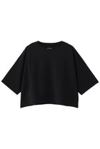 【スリー ドッツ/three dots】のダブルニットスーピマ クロップドTシャツ 人気、トレンドファッション・服の通販 founy(ファニー) ファッション Fashion レディースファッション Fashion for Women トップス・カットソー Cut & Sew Tops ニット Knit Tops & Sweaters シャツ・ブラウス・オフィスカジュアル Elegant Blouses & Button-Ups ロングTシャツ・Tシャツ Longline T-Shirts & Tees カットソー・ベーシックTシャツ Cut-and-Sewn Tops / Stretch Tees & Basics クロップド Cropped, Short Length ショート Short, Short Length スリーブ Sleeve, Long Sleeve / Short Sleeve ダブル Double, Double-Breasted トレンド Trend, Trending Now バランス Balance, Style Balance フィット Fit, Slim Fit ベーシック Basic, Essential 新作・新入荷 New Arrivals / New In thumbnail ブラック|ID: prp329100004937304 ipo3291000000037048547