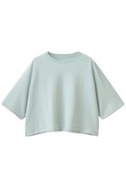 【スリー ドッツ/three dots】のダブルニットスーピマ クロップドTシャツ 人気、トレンドファッション・服の通販 founy(ファニー) ファッション Fashion レディースファッション Fashion for Women トップス・カットソー Cut & Sew Tops ニット Knit Tops & Sweaters シャツ・ブラウス・オフィスカジュアル Elegant Blouses & Button-Ups ロングTシャツ・Tシャツ Longline T-Shirts & Tees カットソー・ベーシックTシャツ Cut-and-Sewn Tops / Stretch Tees & Basics クロップド Cropped, Short Length ショート Short, Short Length スリーブ Sleeve, Long Sleeve / Short Sleeve ダブル Double, Double-Breasted トレンド Trend, Trending Now バランス Balance, Style Balance フィット Fit, Slim Fit ベーシック Basic, Essential 新作・新入荷 New Arrivals / New In thumbnail ペールミント|ID: prp329100004937304 ipo3291000000037048549