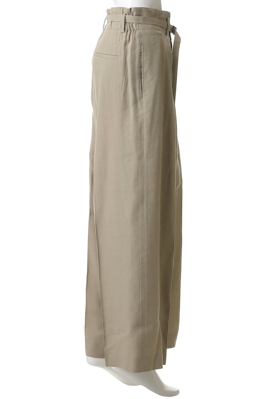 【プルミエ アロンディスモン/1er Arrondissement】のリネンビスコーストラウザー 人気、トレンドファッション・服の通販 founy(ファニー) 　ファッション　Fashion　レディースファッション　Fashion for Women　パンツ　Pants & Trousers　リネン　Linen, Linen Fabric　ワイド　Wide, Wide Fit　エレガント 上品　Elegant　新作・新入荷　New Arrivals / New In　other-3|ID: prp329100004937311 ipo3291000000037048600