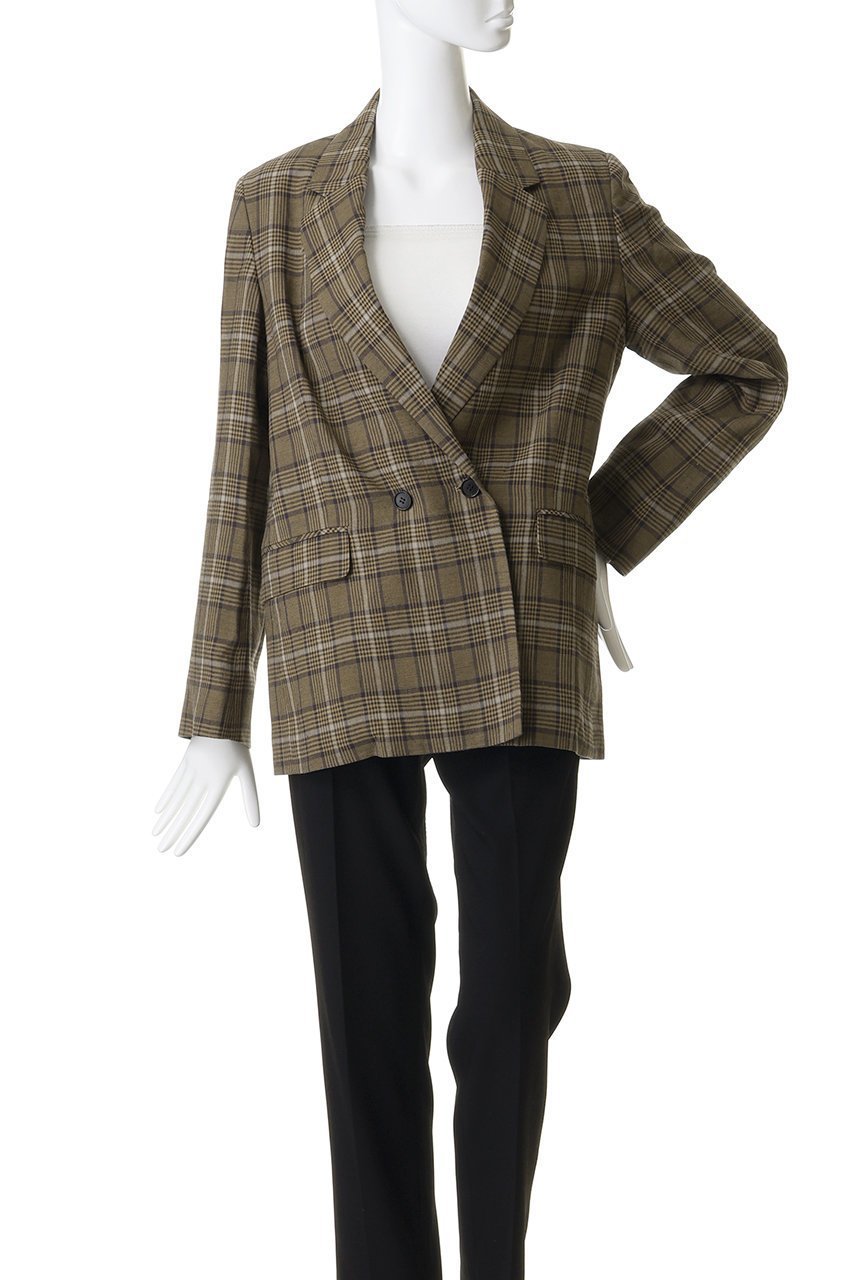 【プルミエ アロンディスモン/1er Arrondissement】のリネンビスコースジャケット 人気、トレンドファッション・服の通販 founy(ファニー) 　ファッション　Fashion　レディースファッション　Fashion for Women　アウター　Coat / Outerwear Collection　レディースジャケット・軽アウター　Jackets　シェイプ　Shape, Slim Fit　ジャケット　Jacket, Outerwear　マニッシュ　Mannish, Boyish　リネン　Linen, Linen Fabric　エレガント 上品　Elegant　新作・新入荷　New Arrivals / New In　other-2|ID: prp329100004937312 ipo3291000000037048607