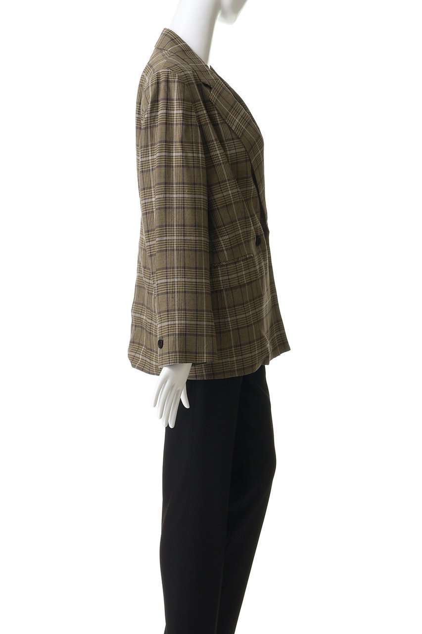 【プルミエ アロンディスモン/1er Arrondissement】のリネンビスコースジャケット 人気、トレンドファッション・服の通販 founy(ファニー) 　ファッション　Fashion　レディースファッション　Fashion for Women　アウター　Coat / Outerwear Collection　レディースジャケット・軽アウター　Jackets　シェイプ　Shape, Slim Fit　ジャケット　Jacket, Outerwear　マニッシュ　Mannish, Boyish　リネン　Linen, Linen Fabric　エレガント 上品　Elegant　新作・新入荷　New Arrivals / New In　other-3|ID: prp329100004937312 ipo3291000000037048608