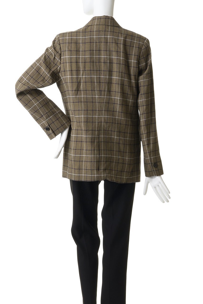 【プルミエ アロンディスモン/1er Arrondissement】のリネンビスコースジャケット 人気、トレンドファッション・服の通販 founy(ファニー) 　ファッション　Fashion　レディースファッション　Fashion for Women　アウター　Coat / Outerwear Collection　レディースジャケット・軽アウター　Jackets　シェイプ　Shape, Slim Fit　ジャケット　Jacket, Outerwear　マニッシュ　Mannish, Boyish　リネン　Linen, Linen Fabric　エレガント 上品　Elegant　新作・新入荷　New Arrivals / New In　other-4|ID: prp329100004937312 ipo3291000000037048609