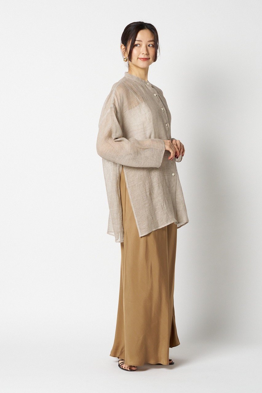 【エリオポール/heliopole】のキュプラマキシフレアスカート 人気、トレンドファッション・服の通販 founy(ファニー) 　ファッション　Fashion　レディースファッション　Fashion for Women　スカート　Skirts　Aライン・フレアスカート　A-Line & Flared Skirts　ロングスカート　Long Skirts / Maxi & Midi Skirts　なめらか　Smooth, Silky Texture　キュプラ　Cupro, Eco Fabric　フレア　Flare, Flared　マキシ　Maxi, Full Length　ロング　Long, Long-Length　新作・新入荷　New Arrivals / New In　other-6|ID: prp329100004937317 ipo3291000000037048646