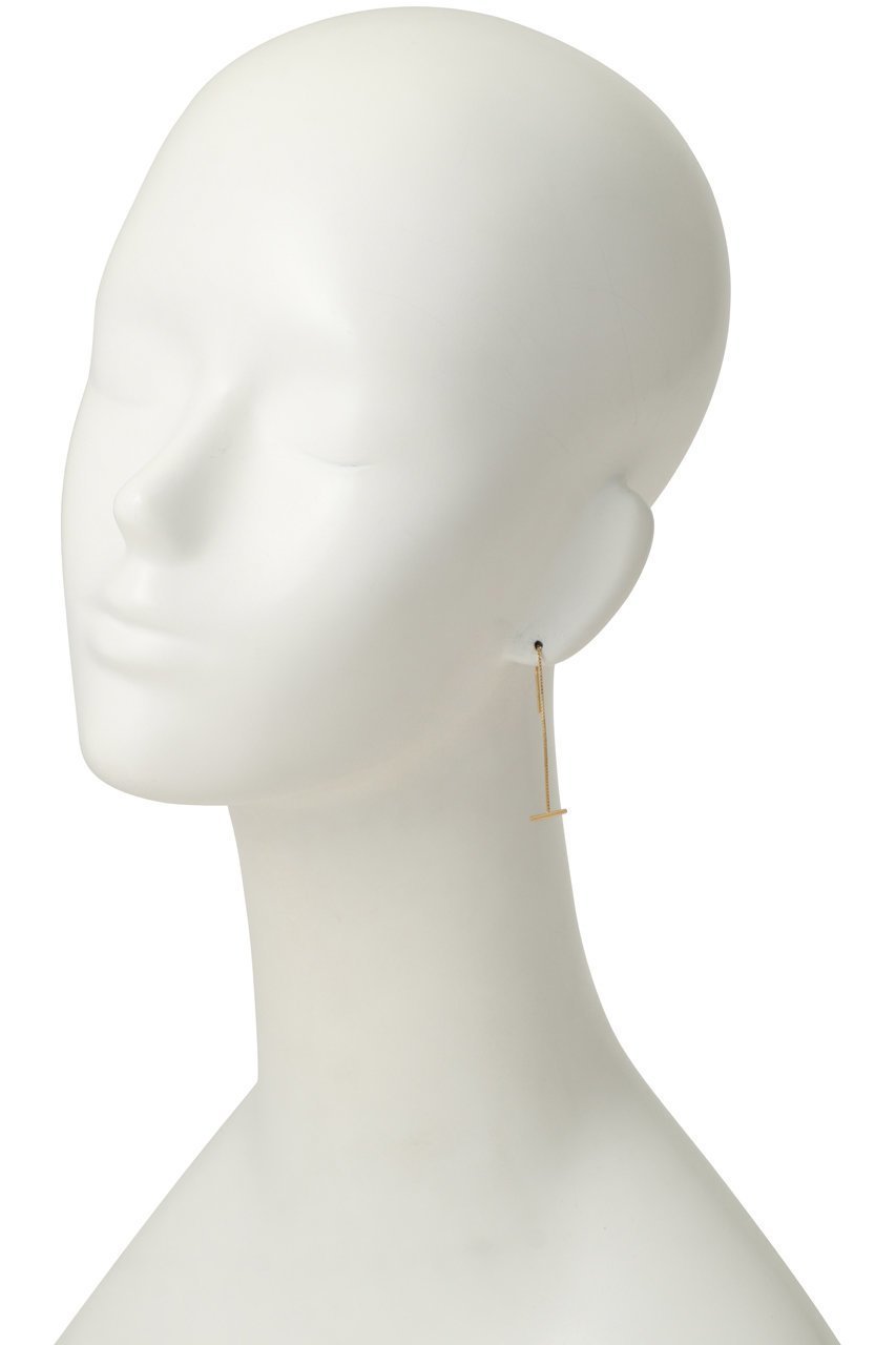 【デイジー ロンドン/DAISY LONDON】のEstee Lalonde T Bar Box Chain ピアス 人気、トレンドファッション・服の通販 founy(ファニー) 　ファッション　Fashion　レディースファッション　Fashion for Women　ジュエリー　Jewelry　ファッションリング　Fashion Rings　イヤリング・フープ・ドロップタイプ　Hoop, Drop & Clip Earrings　イヤリング　Earrings　モダン　Modern, Contemporary　モチーフ　Motif, Design Theme　再入荷　Restock / Back in Stock　other-3|ID: prp329100004937350 ipo3291000000037048851