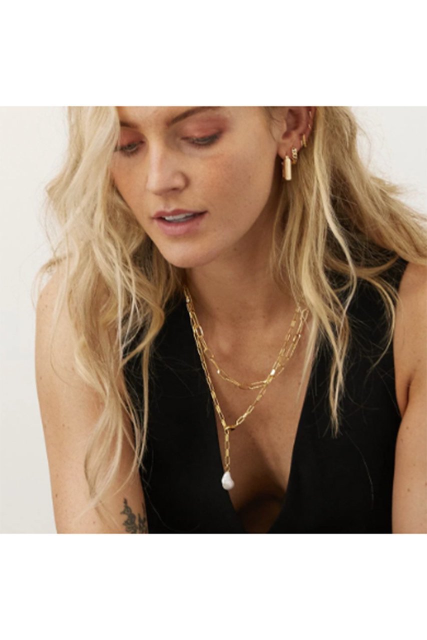 【デイジー ロンドン/DAISY LONDON】の【POLLY SAYER】 BAROQUE PEARL CHAIN ネックレス 人気、トレンドファッション・服の通販 founy(ファニー) 　ファッション　Fashion　レディースファッション　Fashion for Women　ジュエリー　Jewelry　ネックレス　Necklaces & Pendants　ネックレス　Necklace, Pendant Necklace　バロック　Baroque, Baroque Design　パール　Pearl, Pearl Accent　ロング　Long, Long-Length　再入荷　Restock / Back in Stock　other-7|ID: prp329100004937366 ipo3291000000037048969