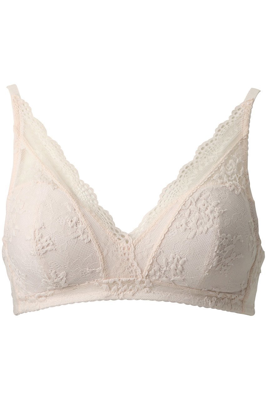 【キッドブルー/KID BLUE】の26ローズレースカップブラ インテリア・キッズ・メンズ・レディースファッション・服の通販 founy(ファニー) 　ファッション　Fashion　レディースファッション　Fashion for Women　下着・ランジェリー　Lingerie & Intimates　ブラジャー・ランジェリーブラ　Bras / Lingerie Bras　エレガント 上品　Elegant　シンプル　Simple, Minimal　トレンド　Trend, Trending Now　フェミニン　Feminine, Girly　ブラジャー　Bra, Lingerie　モチーフ　Motif, Design Theme　ランジェリー　Lingerie, Intimate Wear　レース　Lace, Lace Fabric　ローズ　Rose, Rose Motif　再入荷　Restock / Back in Stock　ピンクベージュ|ID: prp329100004937375 ipo3291000000037049035