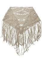 【アソースメレ/ASAUCE MELER】のギマコットントライアングルレースストール グレージュ|ID: prp329100004937381 ipo3291000000037049079