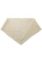 【アソースメレ/ASAUCE MELER】のドライシルクトライアングルニットスカーフ バニラホワイト|ID: prp329100004937382 ipo3291000000037049086