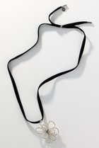 【アデルビジュー  ポップ/POP ADER bijoux】のNoemie velour ネックレス シルバー|ID: prp329100004937392 ipo3291000000037049143