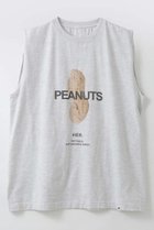 【ハー/HER.】の【4/23 12:00販売開始】PEANUTS TANK 人気、トレンドファッション・服の通販 founy(ファニー) ファッション Fashion レディースファッション Fashion for Women トップス・カットソー Cut & Sew Tops キャミソール&ノースリーブ Camisoles & Sleeveless Tops シャツ・ブラウス・オフィスカジュアル Elegant Blouses & Button-Ups ロングTシャツ・Tシャツ Longline T-Shirts & Tees カットソー・ベーシックTシャツ Cut-and-Sewn Tops / Stretch Tees & Basics キャミソール Camisole, Spaghetti Strap Top タンク Tank Top, Sleeveless Top ヴィンテージ Vintage Style 新作・新入荷 New Arrivals / New In thumbnail グレー|ID: prp329100004937410 ipo3291000000037049285