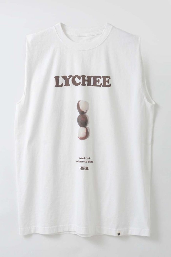 【ハー/HER.】の【4/23 12:00販売開始】【ONLINE STORE限定】 Lychee TANK インテリア・キッズ・メンズ・レディースファッション・服の通販 founy(ファニー) https://founy.com/ ファッション Fashion レディースファッション Fashion for Women トップス・カットソー Cut & Sew Tops キャミソール&ノースリーブ Camisoles & Sleeveless Tops シャツ・ブラウス・オフィスカジュアル Elegant Blouses & Button-Ups ロングTシャツ・Tシャツ Longline T-Shirts & Tees カットソー・ベーシックTシャツ Cut-and-Sewn Tops / Stretch Tees & Basics キャミソール Camisole, Spaghetti Strap Top タンク Tank Top, Sleeveless Top ヴィンテージ Vintage Style |ID: prp329100004937413 ipo3291000000037049312