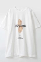 【ハー/HER.】の【4/23 12:00販売開始】PEANUTS T-shirt オフホワイト|ID: prp329100004937414 ipo3291000000037049322
