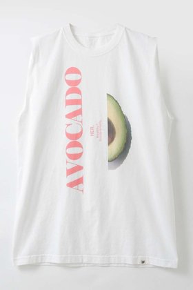 【ハー/HER.】 【4/23 12:00販売開始】AVOCADO TANK人気、トレンドファッション・服の通販 founy(ファニー) ファッション Fashion レディースファッション Fashion for Women トップス・カットソー Cut & Sew Tops キャミソール&ノースリーブ Camisoles & Sleeveless Tops シャツ・ブラウス・オフィスカジュアル Elegant Blouses & Button-Ups ロングTシャツ・Tシャツ Longline T-Shirts & Tees カットソー・ベーシックTシャツ Cut-and-Sewn Tops / Stretch Tees & Basics キャミソール Camisole, Spaghetti Strap Top タンク Tank Top, Sleeveless Top ヴィンテージ Vintage Style 新作・新入荷 New Arrivals / New In |ID:prp329100004937415