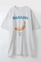 【ハー/HER.】の【4/23 12:00販売開始】BANANA T-shirt グレー|ID: prp329100004937416 ipo3291000000037049341