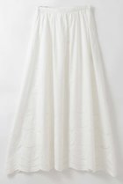 【ハー/HER.】の【4/23 12:00販売開始】スカラ刺しゅうギャザーフレアスカート オフホワイト|ID: prp329100004937417 ipo3291000000037049344