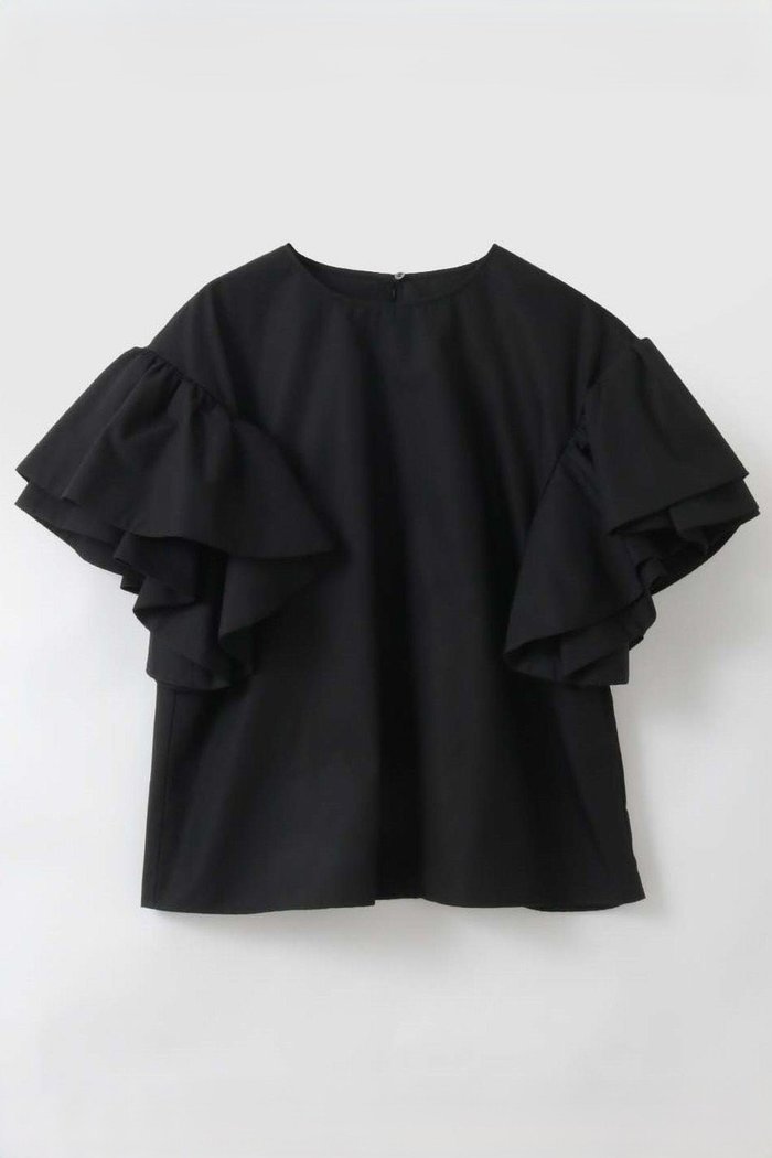 【ハー/HER.】の【4/23 12:00販売開始】フレアスリーブブラウス インテリア・キッズ・メンズ・レディースファッション・服の通販 founy(ファニー) https://founy.com/ ファッション Fashion レディースファッション Fashion for Women トップス・カットソー Cut & Sew Tops シャツ・ブラウス・オフィスカジュアル Elegant Blouses & Button-Ups ショート Short, Short Length スリーブ Sleeve, Long Sleeve / Short Sleeve ドロップ Drop Shoulder, Dropped Style バランス Balance, Style Balance フレア Flare, Flared |ID: prp329100004937418 ipo3291000000037049352