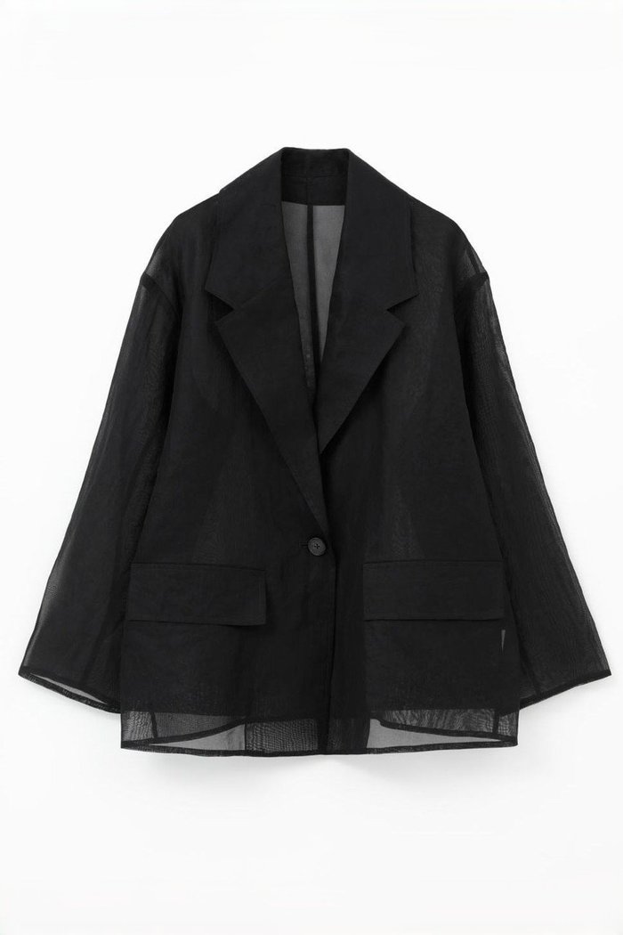 【ハー/HER.】の【4/23 12:00販売開始】オーガンジーシアージャケット インテリア・キッズ・メンズ・レディースファッション・服の通販 founy(ファニー) https://founy.com/ ファッション Fashion レディースファッション Fashion for Women アウター Coat / Outerwear Collection レディースジャケット・軽アウター Jackets おすすめ Recommended / Our Picks オーガンジー Organza Fabric ジャケット Jacket, Outerwear 新作・新入荷 New Arrivals / New In |ID: prp329100004937420 ipo3291000000037049372