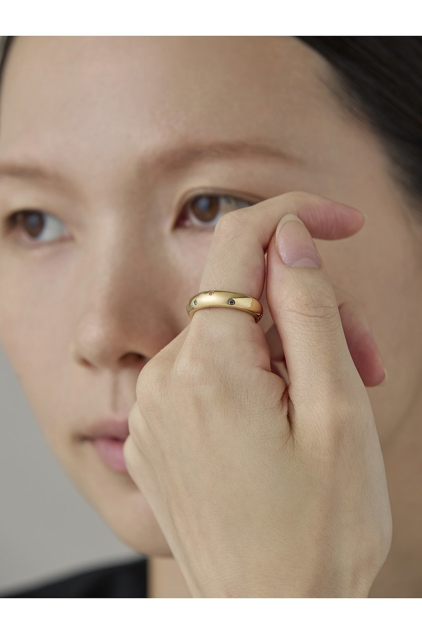 【プラウ/PLOW】のDrop リング Multi Stone 人気、トレンドファッション・服の通販 founy(ファニー) 　ファッション　Fashion　レディースファッション　Fashion for Women　おすすめ　Recommended / Our Picks　オレンジ　Orange　カラフル　Colorful Design　シンプル　Simple, Minimal　フォルム　Silhouette, Form　新作・新入荷　New Arrivals / New In　other-4|ID: prp329100004937441 ipo3291000000037049528