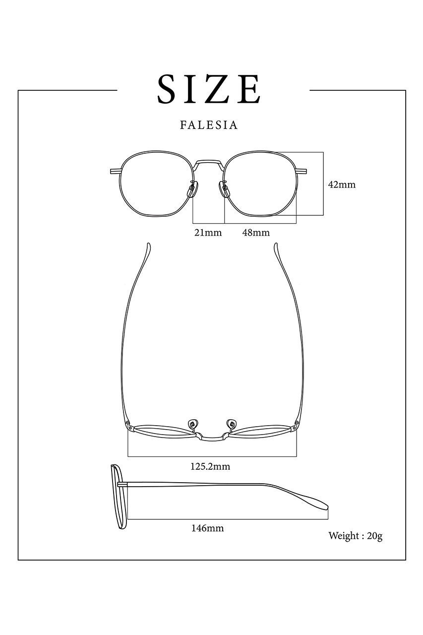【ジュガードダブルエックス/jugaadXX】のFalesia gold サングラス 人気、トレンドファッション・服の通販 founy(ファニー) 　ファッション　Fashion　レディースファッション　Fashion for Women　サングラス&メガネ　Sunglasses & Eyewear　ユニセックス　Unisex, Genderless　エレガント 上品　Elegant　サングラス　Sunglasses, Shades　シェイプ　Shape, Slim Fit　バランス　Balance, Style Balance　フレーム　Frame, Outline　新作・新入荷　New Arrivals / New In　other-2|ID: prp329100004937454 ipo3291000000037049619
