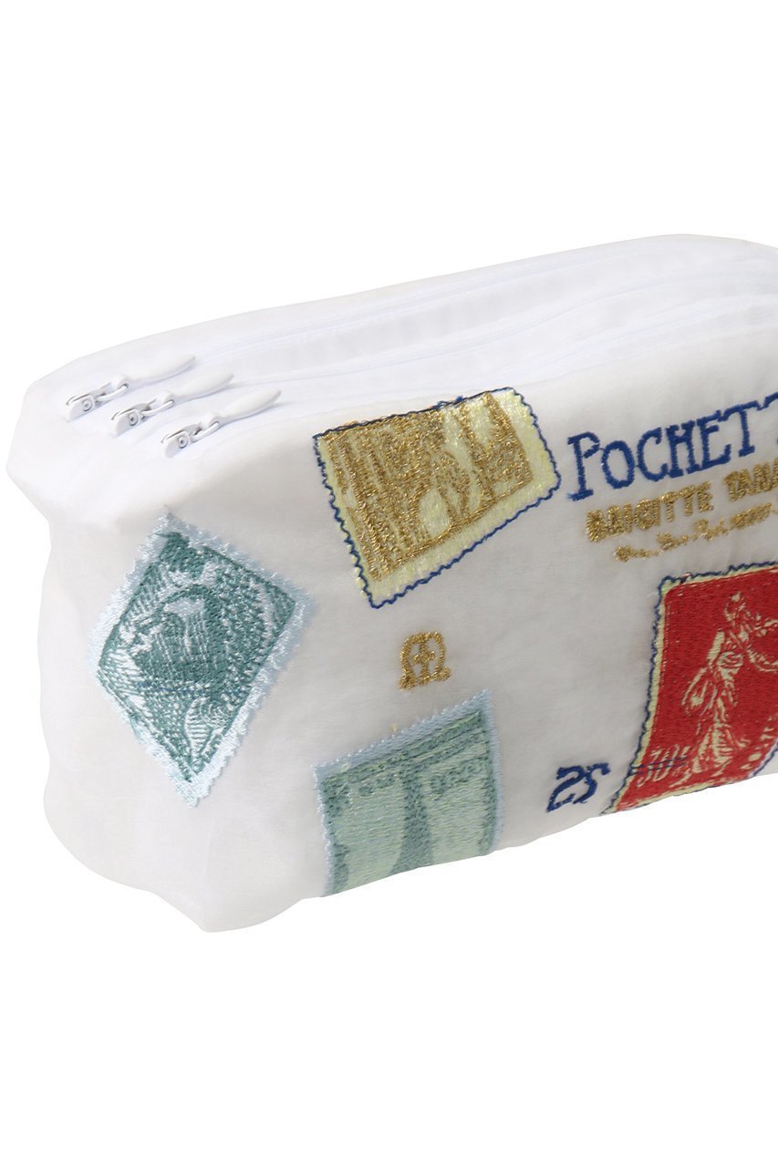 【マルティニーク/martinique】の【Brigitte TANAKA】刺繍ポーチ 人気、トレンドファッション・服の通販 founy(ファニー) 　ファッション　Fashion　レディースファッション　Fashion for Women　ポーチ&ミニバッグ　Pouches & Mini Bags　スペシャル　Special, Limited Edition　ポケット　Pocket, Pocket Detail　ポーチ　Pouch, Small Case　モチーフ　Motif, Design Theme　旅行　Travel　other-4|ID: prp329100004937458 ipo3291000000037049638