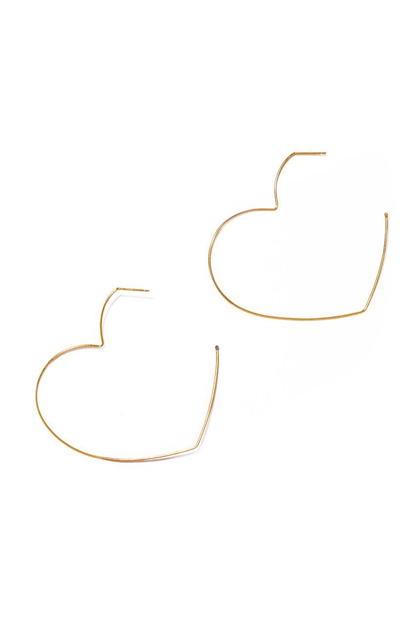 【ルボンボン/les bonbon】のpulse big ピアス(ペア) インテリア・キッズ・メンズ・レディースファッション・服の通販 founy(ファニー) 　ファッション　Fashion　レディースファッション　Fashion for Women　ジュエリー　Jewelry　ファッションリング　Fashion Rings　イヤリング・フープ・ドロップタイプ　Hoop, Drop & Clip Earrings　イヤリング　Earrings　イエローゴールド|ID: prp329100004937459 ipo3291000000037049640