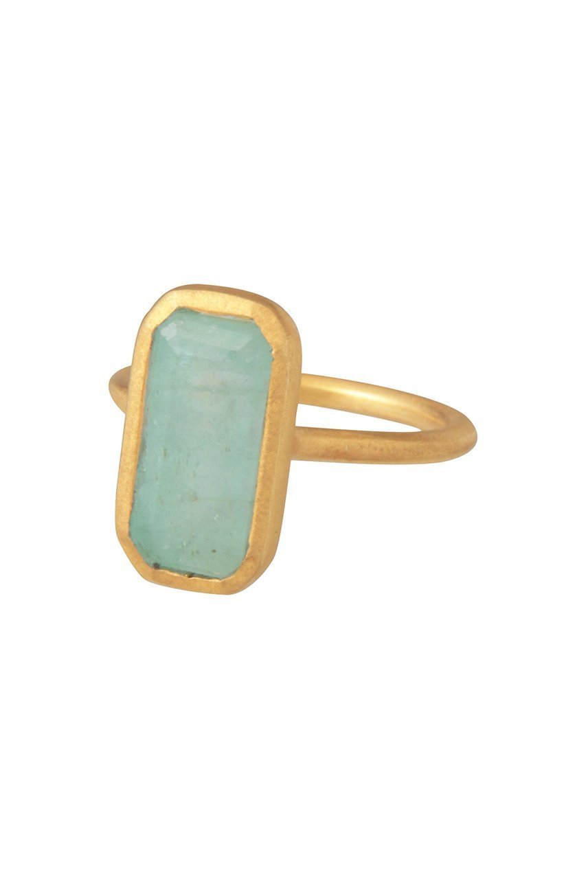 【クイコー/Kui Co】のエメラルド リング インテリア・キッズ・メンズ・レディースファッション・服の通販 founy(ファニー) 　ファッション　Fashion　レディースファッション　Fashion for Women　スクエア　Square, Square Shape　フレーム　Frame, Outline　エレガント 上品　Elegant　新作・新入荷　New Arrivals / New In　グリーン|ID: prp329100004937486 ipo3291000000037049810