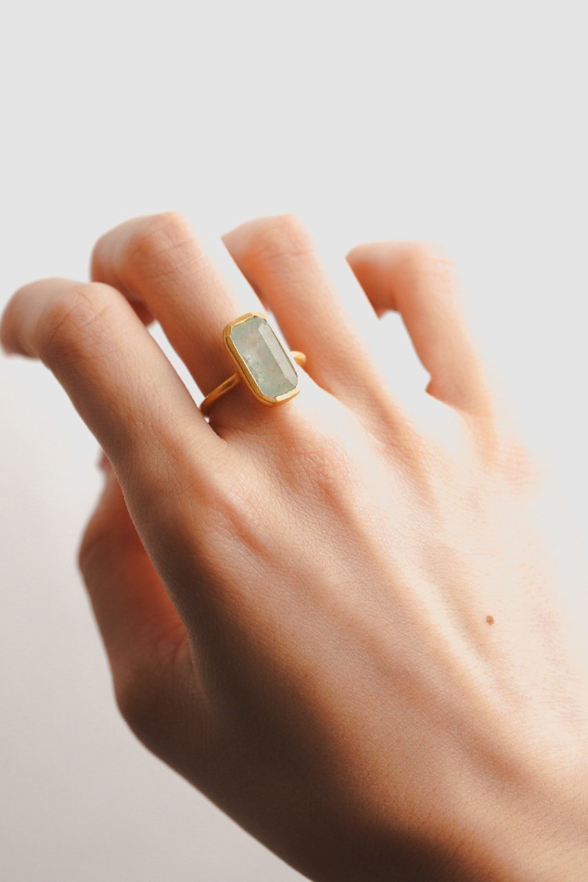 【クイコー/Kui Co】のエメラルド リング 人気、トレンドファッション・服の通販 founy(ファニー) 　ファッション　Fashion　レディースファッション　Fashion for Women　スクエア　Square, Square Shape　フレーム　Frame, Outline　エレガント 上品　Elegant　新作・新入荷　New Arrivals / New In　other-2|ID: prp329100004937486 ipo3291000000037049811