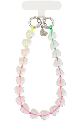 【カドー/CADEAUX】の【CADEAUX PLUS】 クリアハート スマホストラップ 人気、トレンドファッション・服の通販 founy(ファニー) ファッション Fashion レディースファッション Fashion for Women アクセサリー Fashion Accessories チャーム Charm, Pendant デニム Denim, Jeans Material ポケット Pocket, Pocket Detail 人気 Popular, Best Seller 新作・新入荷 New Arrivals / New In 春 Spring |ID:prp329100004937487