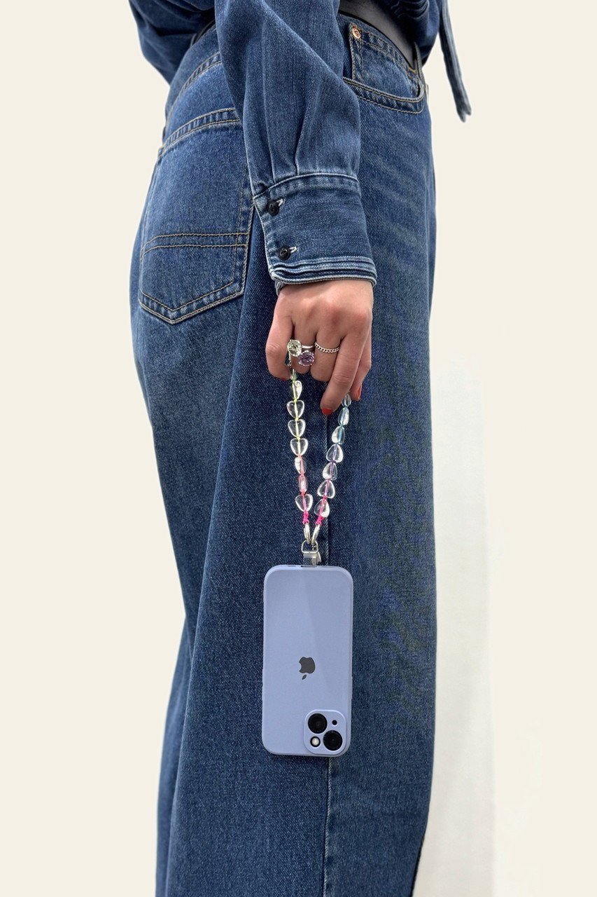 【カドー/CADEAUX】の【CADEAUX PLUS】 クリアハート スマホストラップ 人気、トレンドファッション・服の通販 founy(ファニー) 　ファッション　Fashion　レディースファッション　Fashion for Women　アクセサリー　Fashion Accessories　チャーム　Charm, Pendant　デニム　Denim, Jeans Material　ポケット　Pocket, Pocket Detail　人気　Popular, Best Seller　新作・新入荷　New Arrivals / New In　春　Spring　other-4|ID: prp329100004937487 ipo3291000000037049820