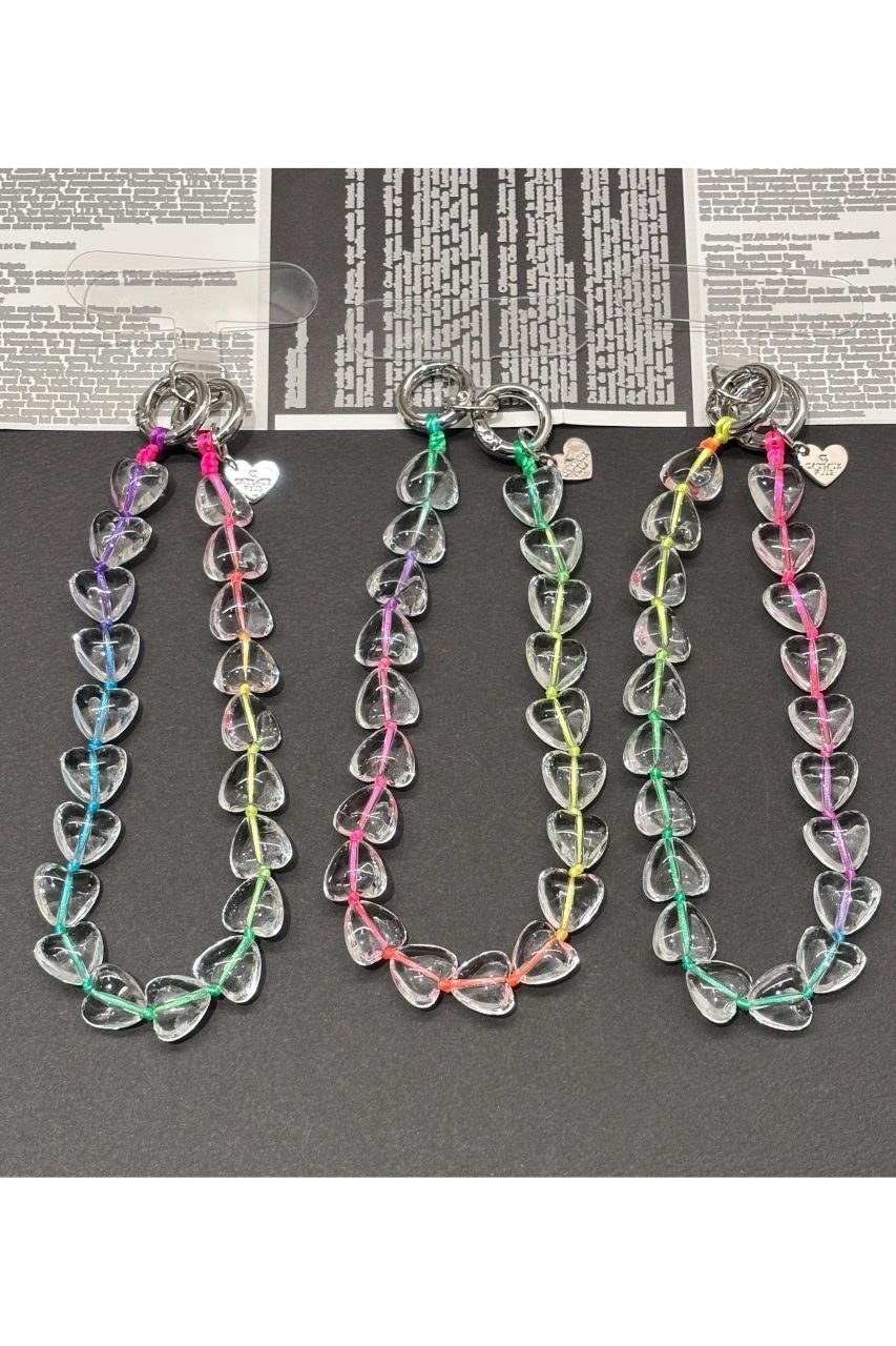 【カドー/CADEAUX】の【CADEAUX PLUS】 クリアハート スマホストラップ 人気、トレンドファッション・服の通販 founy(ファニー) 　ファッション　Fashion　レディースファッション　Fashion for Women　アクセサリー　Fashion Accessories　チャーム　Charm, Pendant　デニム　Denim, Jeans Material　ポケット　Pocket, Pocket Detail　人気　Popular, Best Seller　新作・新入荷　New Arrivals / New In　春　Spring　other-6|ID: prp329100004937487 ipo3291000000037049822