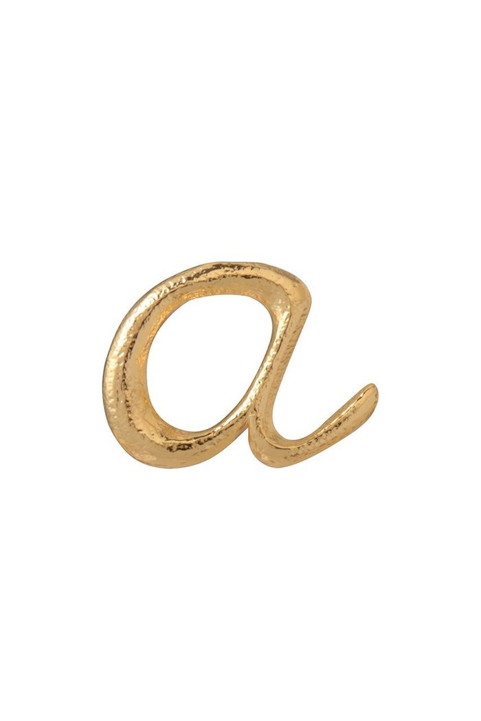 【セシル エ ジャンヌ/CECILE ET JEANNE】のアルファベット ピアス(片耳用) インテリア・キッズ・メンズ・レディースファッション・服の通販 founy(ファニー) https://founy.com/ ファッション Fashion レディースファッション Fashion for Women ジュエリー Jewelry ファッションリング Fashion Rings イヤリング・フープ・ドロップタイプ Hoop, Drop & Clip Earrings イヤリング Earrings トレンド Trend, Trending Now 手描き Hand-Drawn, Illustrated 片耳 One-Ear, Single Earring |ID: prp329100004937494 ipo3291000000037049866