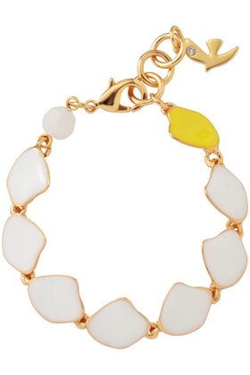 【セシル エ ジャンヌ/CECILE ET JEANNE】のエマイユ ホワイト×イエロー プレートブレスレット 人気、トレンドファッション・服の通販 founy(ファニー) ファッション Fashion レディースファッション Fashion for Women ジュエリー Jewelry チェーン＆カフブレスレット Cuff & Chain Bracelets バングル・カフブレスレット Bangles & Cuff Bracelets おすすめ Recommended / Our Picks イエロー Yellow イヤリング Earrings エナメル Patent Leather ネックレス Necklace, Pendant Necklace ブレスレット Bracelet, Wristband プレート Plate, Dish モノトーン Monotone, Black and White |ID:prp329100004937497