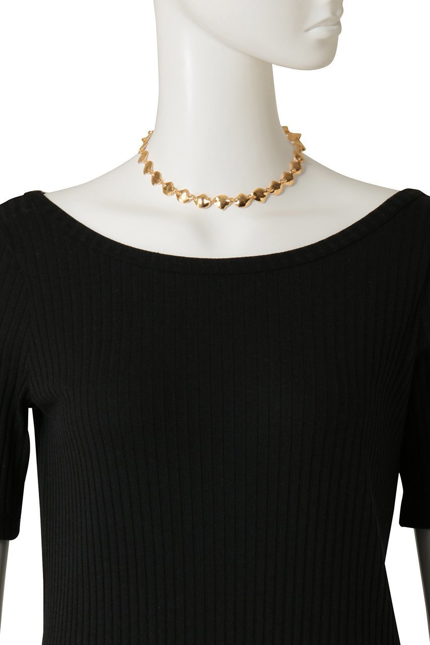 【セシル エ ジャンヌ/CECILE ET JEANNE】のエマイユ ホワイト×イエロー プレートネックレス 人気、トレンドファッション・服の通販 founy(ファニー) 　ファッション　Fashion　レディースファッション　Fashion for Women　ジュエリー　Jewelry　ネックレス　Necklaces & Pendants　イエロー　Yellow　エナメル　Patent Leather　コレクション　Collection, Seasonal Line　ネックレス　Necklace, Pendant Necklace　プレート　Plate, Dish　モノトーン　Monotone, Black and White　other-7|ID: prp329100004937500 ipo3291000000037049918