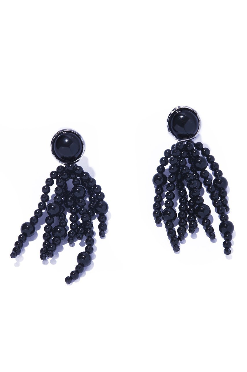 【イリスフォーセブン/IRIS 47】のtarantella onyx イヤリング インテリア・キッズ・メンズ・レディースファッション・服の通販 founy(ファニー) 　ファッション　Fashion　レディースファッション　Fashion for Women　ジュエリー　Jewelry　ファッションリング　Fashion Rings　イヤリング・フープ・ドロップタイプ　Hoop, Drop & Clip Earrings　イヤリング　Earrings　カットソー　Cut and Sewn Top　キャップ　Cap, Baseball Cap　コーティング　Coating, Coated Finish　シリコン　Silicone, Silicone Material　フィット　Fit, Slim Fit　プレーン　Plain, Simple　ブラック|ID: prp329100004937509 ipo3291000000037049963