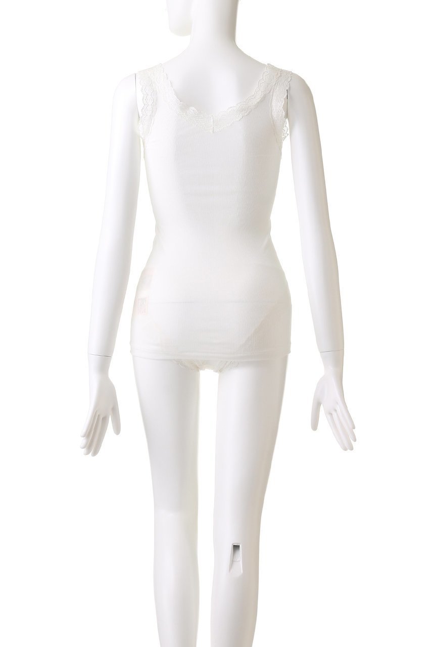 【プリスティン/PRISTINE】のシルクレーステレコタンクトップ 人気、トレンドファッション・服の通販 founy(ファニー) 　ファッション　Fashion　レディースファッション　Fashion for Women　下着・ランジェリー　Lingerie & Intimates　その他ランジェリー・インナーアイテム　Other Lingerie / Intimates　インナー　Innerwear　シルク　Silk, 100% Silk　タンク　Tank Top, Sleeveless Top　チューブ　Tube, Tube Top　テレコ　Ribbed, Rib Stitch　フィット　Fit, Slim Fit　ランジェリー　Lingerie, Intimate Wear　リラックス　Relax, Relaxed Fit　other-4|ID: prp329100004937518 ipo3291000000037050028