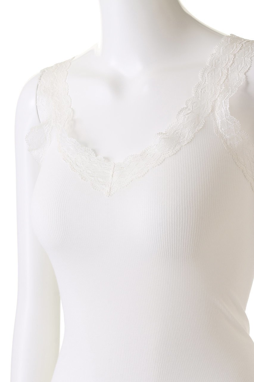 【プリスティン/PRISTINE】のシルクレーステレコタンクトップ 人気、トレンドファッション・服の通販 founy(ファニー) 　ファッション　Fashion　レディースファッション　Fashion for Women　下着・ランジェリー　Lingerie & Intimates　その他ランジェリー・インナーアイテム　Other Lingerie / Intimates　インナー　Innerwear　シルク　Silk, 100% Silk　タンク　Tank Top, Sleeveless Top　チューブ　Tube, Tube Top　テレコ　Ribbed, Rib Stitch　フィット　Fit, Slim Fit　ランジェリー　Lingerie, Intimate Wear　リラックス　Relax, Relaxed Fit　other-5|ID: prp329100004937518 ipo3291000000037050029