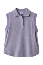 【ティーエムジー/TMG】のノースリーブパイルシャツ 人気、トレンドファッション・服の通販 founy(ファニー) ファッション Fashion レディースファッション Fashion for Women トップス・カットソー Cut & Sew Tops キャミソール&ノースリーブ Camisoles & Sleeveless Tops シャツ・ブラウス・オフィスカジュアル Elegant Blouses & Button-Ups スポーツウェア Functional & Stylish Sportswear スポーツ トップス Athletic Tops / Workout Tops / Training Shirts ゴルフ Golf スポーツ Sports, Activewear チューリップ Tube, Tube Top フロント Front, Front Design リゾート Resort, Vacation Style 吸水 Absorbent, Quick-Dry thumbnail パープル|ID: prp329100004937526 ipo3291000000037050089