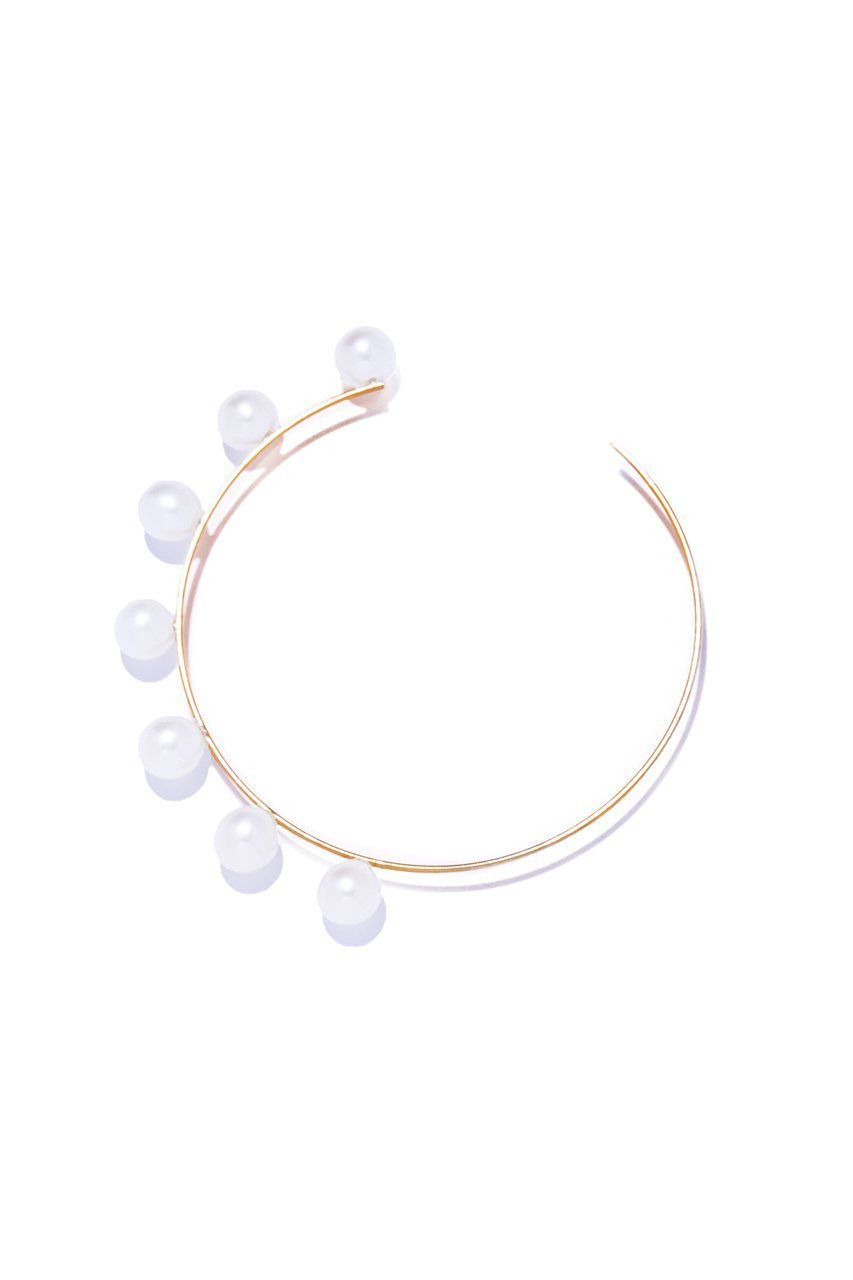 【ルボンボン/les bonbon】のflotter pearl hoop ピアス M 人気、トレンドファッション・服の通販 founy(ファニー) 　ファッション　Fashion　レディースファッション　Fashion for Women　ジュエリー　Jewelry　ファッションリング　Fashion Rings　イヤリング・フープ・ドロップタイプ　Hoop, Drop & Clip Earrings　イヤリング　Earrings　ジャケット　Jacket, Outerwear　パール　Pearl, Pearl Accent　ビッグ　Big, Oversized　フープ　Hoop, Hoop Earrings　モダン　Modern, Contemporary　other-6|ID: prp329100004937530 ipo3291000000037050128