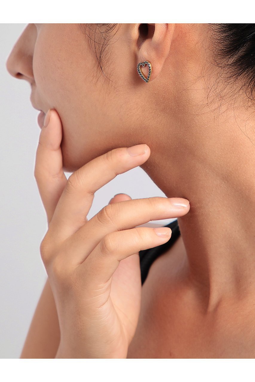 【プラス ヴァンドーム/Plus Vendome】のFINELINETATTOO heart ピアス 人気、トレンドファッション・服の通販 founy(ファニー) 　ファッション　Fashion　レディースファッション　Fashion for Women　ジュエリー　Jewelry　ファッションリング　Fashion Rings　イヤリング・フープ・ドロップタイプ　Hoop, Drop & Clip Earrings　イヤリング　Earrings　シンプル　Simple, Minimal　スキニー　Skinny, Slim Fit　スタイリッシュ　Stylish, Fashionable　モダン　Modern, Contemporary　other-7|ID: prp329100004937547 ipo3291000000037050249