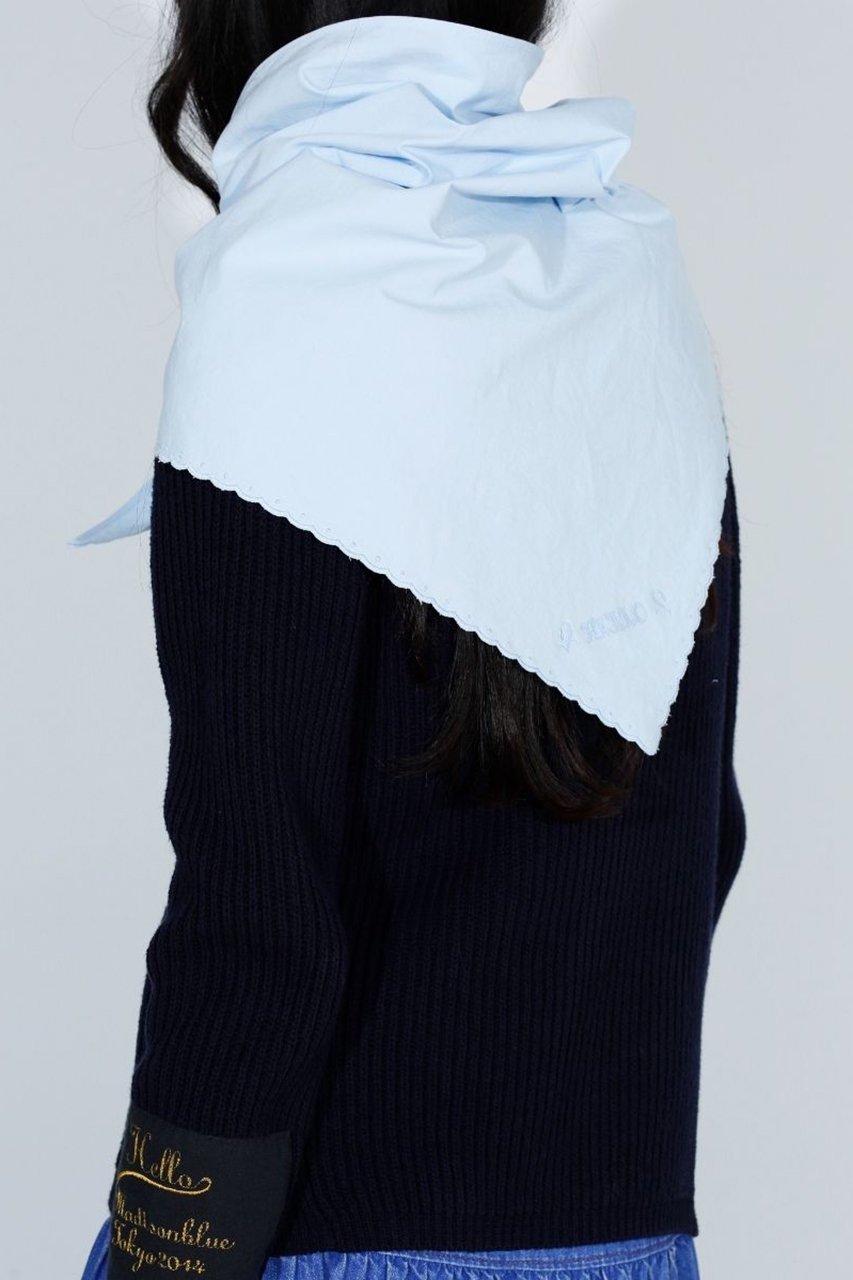 【マディソンブルー/MADISONBLUE】のSCARF SCALLOPED EMBROIDERY C/LI スカラップ刺繍スカーフ 人気、トレンドファッション・服の通販 founy(ファニー) 　ファッション　Fashion　レディースファッション　Fashion for Women　ストール　Soft & Warm Scarves　マフラー・スヌード / 冬小物の定番　Scarves & Mufflers　コンパクト　Compact, Small Size　スカラップ　Scallop, Scalloped Edge　スカーフ　Scarf, Neckwear　ストール　Stole, Wrap　マフラー　Scarf, Muffler　リネン　Linen, Linen Fabric　ワッシャー　Washer, Crinkled Finish　other-4|ID: prp329100004937564 ipo3291000000037050383
