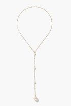 【アルティーダ ウード/ARTIDA OUD】のphilia K10 アコヤパール ラリアット ネックレス 人気、トレンドファッション・服の通販 founy(ファニー) ファッション Fashion レディースファッション Fashion for Women ジュエリー Jewelry ネックレス Necklaces & Pendants エレガント 上品 Elegant シンプル Simple, Minimal チェーン Chain, Chain Strap ネックレス Necklace, Pendant Necklace パール Pearl, Pearl Accent 再入荷 Restock / Back in Stock thumbnail ホワイト|ID: prp329100004937573 ipo3291000000037050457