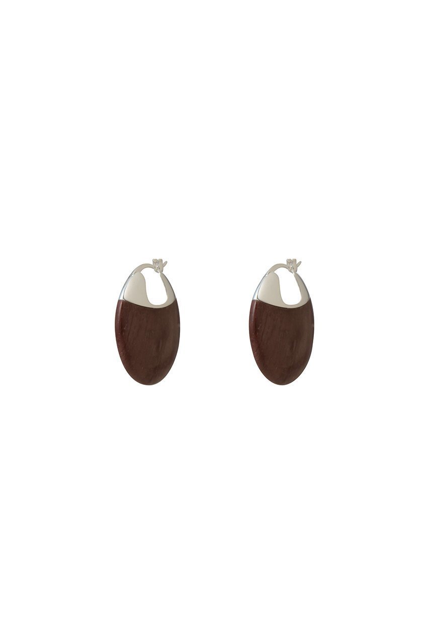 【リエ スタジオ/LIE STUDIO】のThe Erin ストーンピアス インテリア・キッズ・メンズ・レディースファッション・服の通販 founy(ファニー) 　ファッション　Fashion　レディースファッション　Fashion for Women　ジュエリー　Jewelry　ファッションリング　Fashion Rings　イヤリング・フープ・ドロップタイプ　Hoop, Drop & Clip Earrings　なめらか　Smooth, Silky Texture　イヤリング　Earrings　オーバル　Oval Design　シェイプ　Shape, Slim Fit　シルバー　Silver, Metallic Silver　ストーン　Stone, Gem-Like　モダン　Modern, Contemporary　エレガント 上品　Elegant　シルバー×レッド|ID: prp329100004937593 ipo3291000000037050607