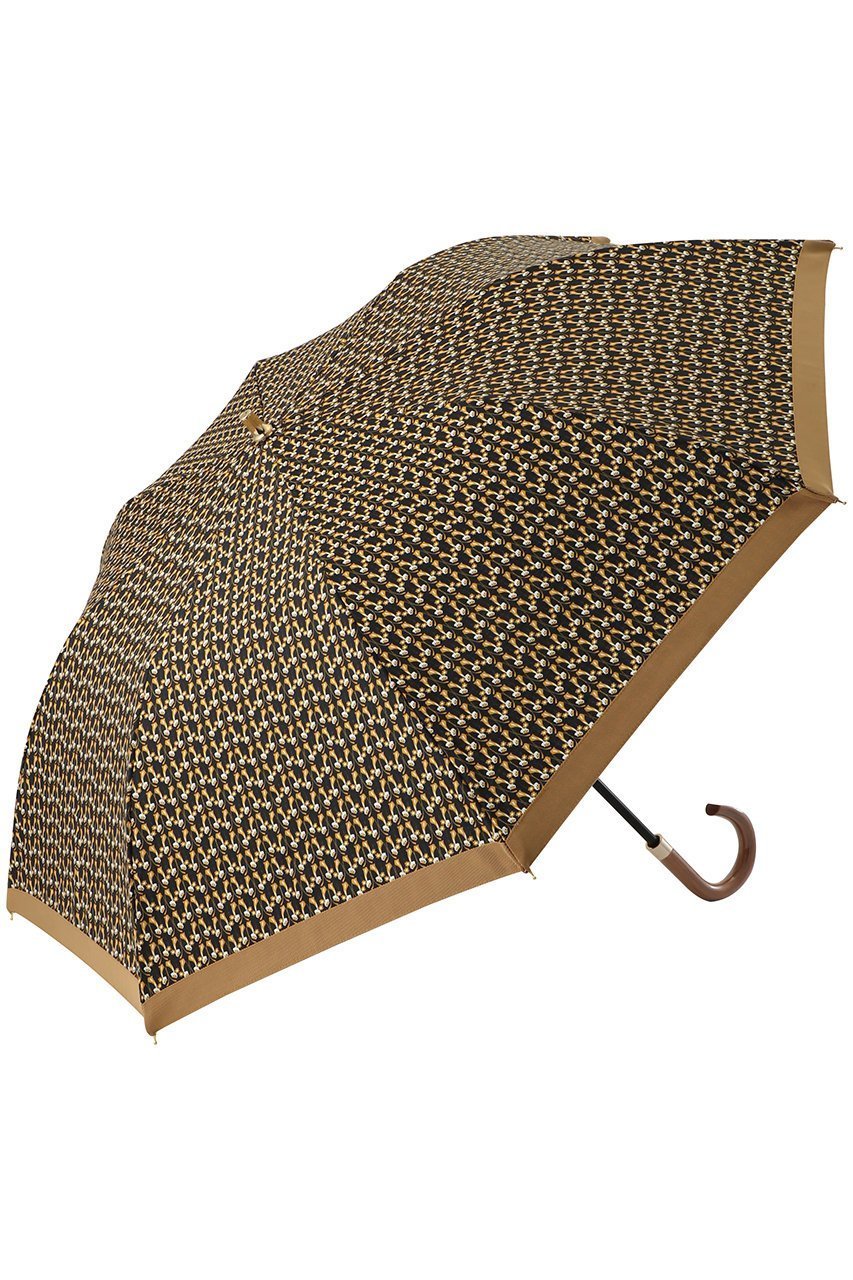 【アシーナ ニューヨーク/Athena New York】のCat Camilla 折りたたみ日傘 インテリア・キッズ・メンズ・レディースファッション・服の通販 founy(ファニー) 　ファッション　Fashion　レディースファッション　Fashion for Women　レイングッズ・傘・晴雨兼用傘　Umbrellas & Rain Gear　コンパクト　Compact, Small Size　ハンカチ　Handkerchief, Hanky　ファブリック　Fabric, Textile　人気　Popular, Best Seller　傘　Umbrella, Parasol　夏　Summer　旅行　Travel　日傘　Parasol, UV Umbrella　時計　Watch, Wristwatch　マスタード|ID: prp329100004937596 ipo3291000000037050625