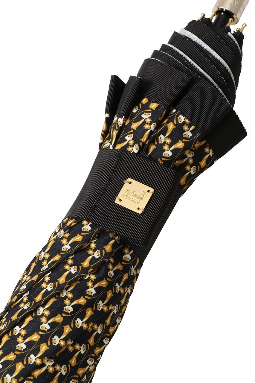 【アシーナ ニューヨーク/Athena New York】のCat Camilla 折りたたみ日傘 人気、トレンドファッション・服の通販 founy(ファニー) 　ファッション　Fashion　レディースファッション　Fashion for Women　レイングッズ・傘・晴雨兼用傘　Umbrellas & Rain Gear　コンパクト　Compact, Small Size　ハンカチ　Handkerchief, Hanky　ファブリック　Fabric, Textile　人気　Popular, Best Seller　傘　Umbrella, Parasol　夏　Summer　旅行　Travel　日傘　Parasol, UV Umbrella　時計　Watch, Wristwatch　other-4|ID: prp329100004937596 ipo3291000000037050629