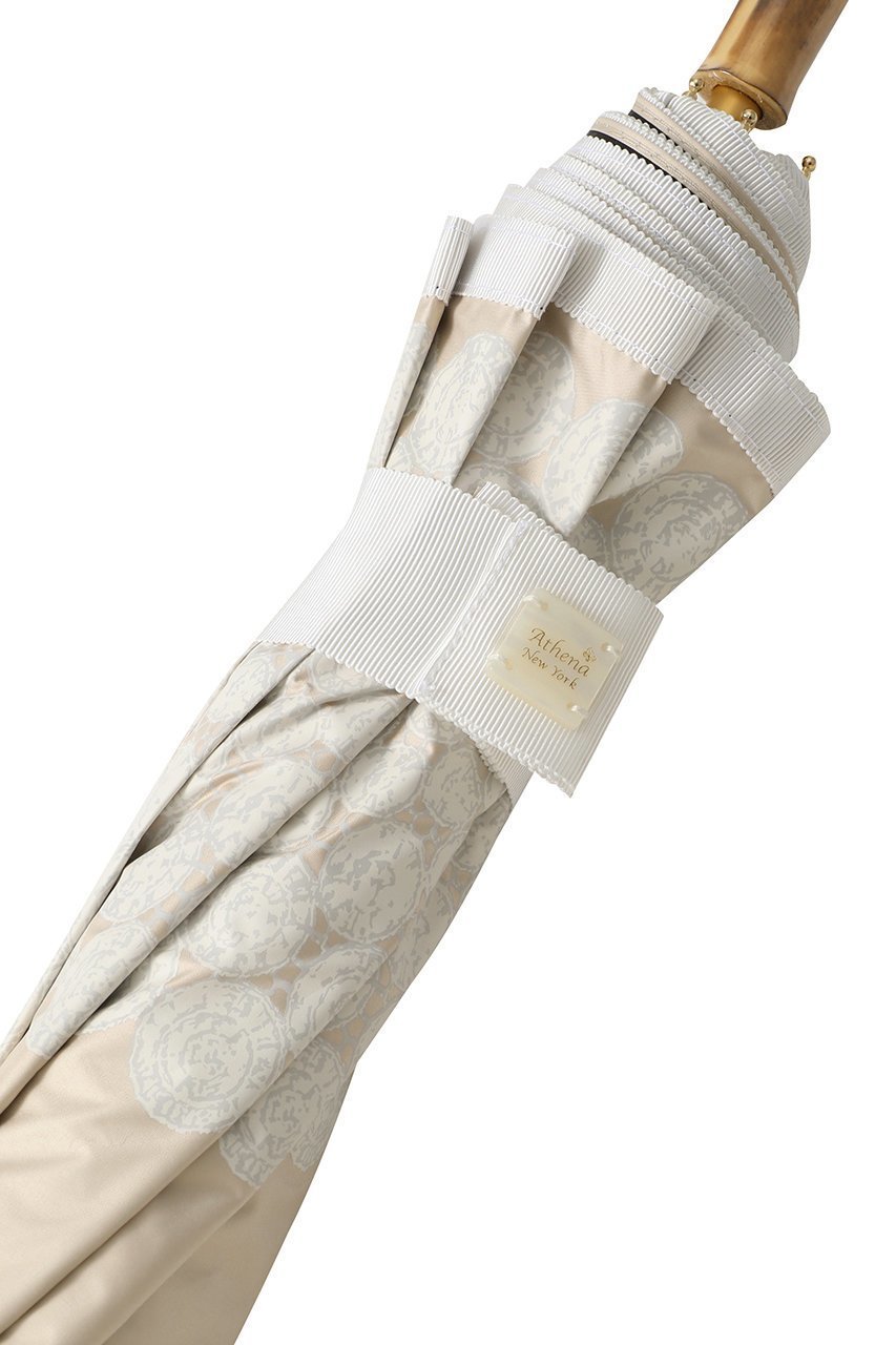 【アシーナ ニューヨーク/Athena New York】のScarllet Lace Print 折りたたみ傘(晴雨兼用) 人気、トレンドファッション・服の通販 founy(ファニー) 　ファッション　Fashion　レディースファッション　Fashion for Women　レイングッズ・傘・晴雨兼用傘　Umbrellas & Rain Gear　ハンカチ　Handkerchief, Hanky　プリント　Print, Printed Pattern　モダン　Modern, Contemporary　レース　Lace, Lace Fabric　エレガント 上品　Elegant　傘　Umbrella, Parasol　時計　Watch, Wristwatch　ビジネス 仕事 通勤　Business / Work / Commuting　other-4|ID: prp329100004937598 ipo3291000000037050643