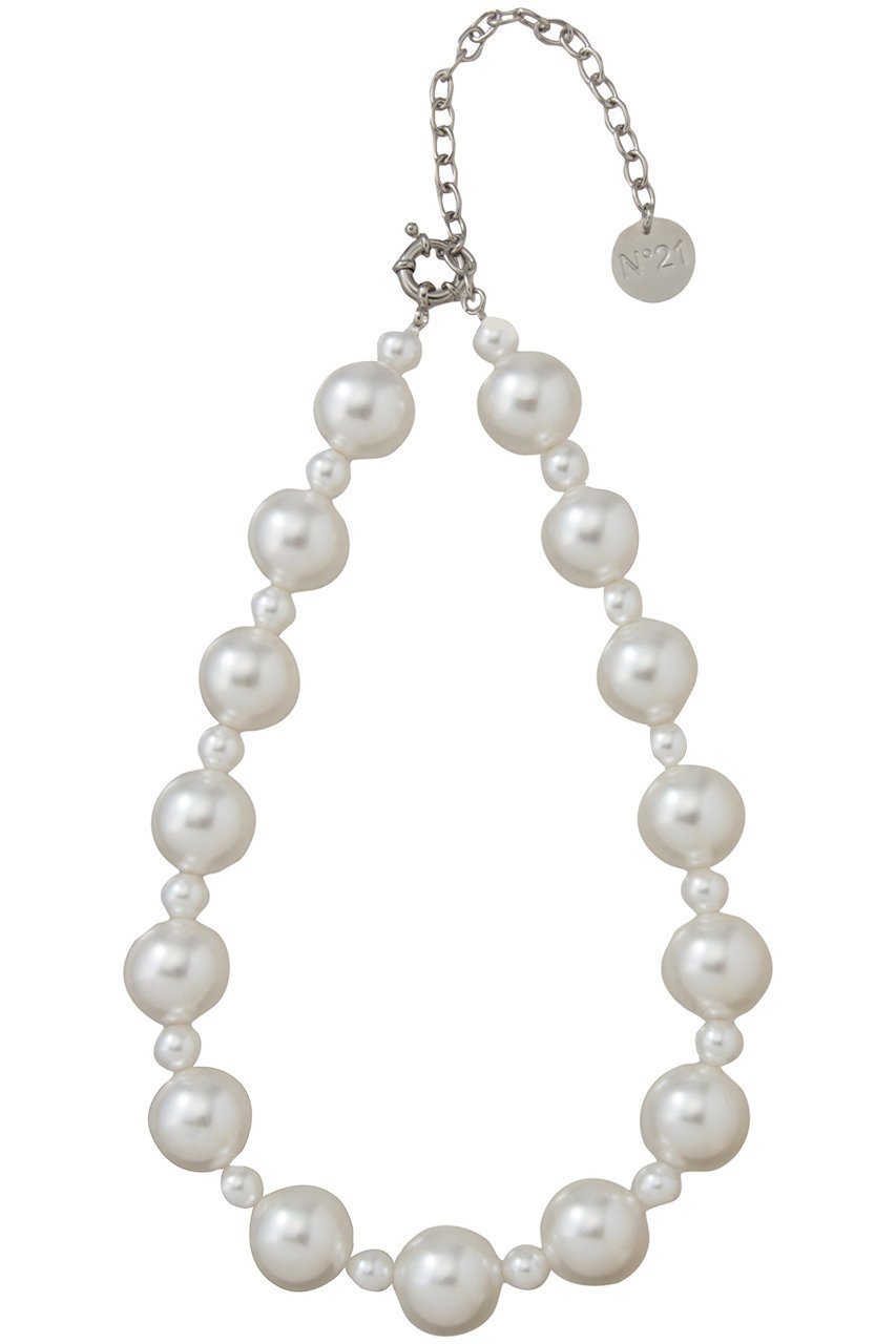 【ヌメロ ヴェントゥーノ/N°21】のパール ネックレス 人気、トレンドファッション・服の通販 founy(ファニー) 　ファッション　Fashion　レディースファッション　Fashion for Women　ジュエリー　Jewelry　ネックレス　Necklaces & Pendants　シンプル　Simple, Minimal　ジャケット　Jacket, Outerwear　デコルテ　Décolleté, Neckline　ドレス　Dress, One-Piece　ネックレス　Necklace, Pendant Necklace　パール　Pearl, Pearl Accent　リュクス　Luxury, Elegant, High-End, Chic　エレガント 上品　Elegant　other-3|ID: prp329100004937601 ipo3291000000037050665